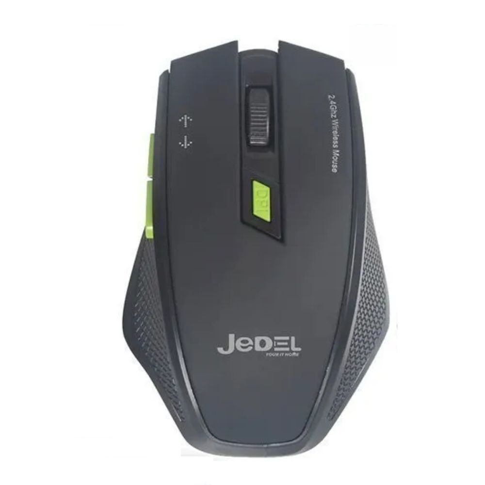 JEDEL – Souris Sans Fil avec nano USB 2,4 Ghz – Noir