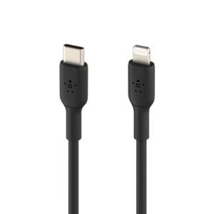 Belkin BoostCharge USB-C to Lightning Cable, 2M, Black