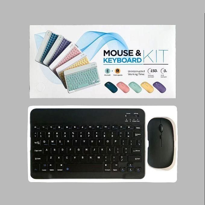 Ensemble Clavier et Souris Bluetooth Noir