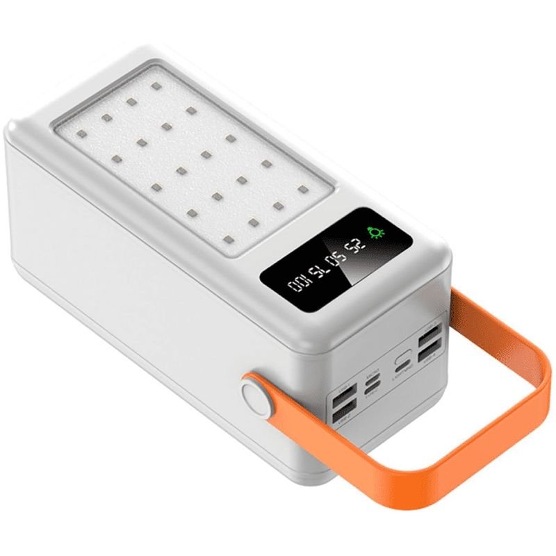 Spicy SP-18-Power Bank Solaire 40 000 mAh-Blanc