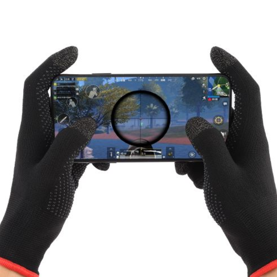 Elevate your gaming with our Nylon + Conductive Fiber E-Sport Gloves