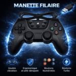 Manette Gaming USB 2.0 L6000 – Gamepad Double Shock