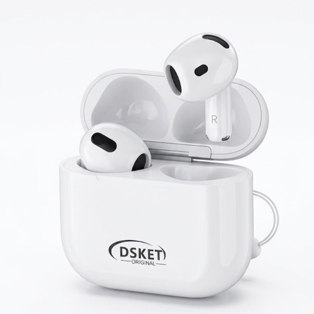 Écouteurs Sans Fil DSKET DB-02 – Bluetooth, Contrôle Tactile, Boîtier de Charge, Son Haute Qualité