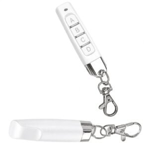 Télécommande Universelle Sans Fil 433 MHz – Cloneur 4 Canaux pour Portes de Garage