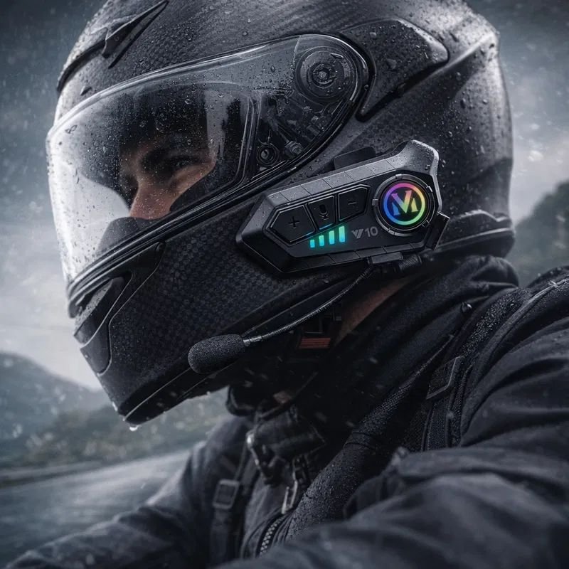 helmet wireless earphone v10