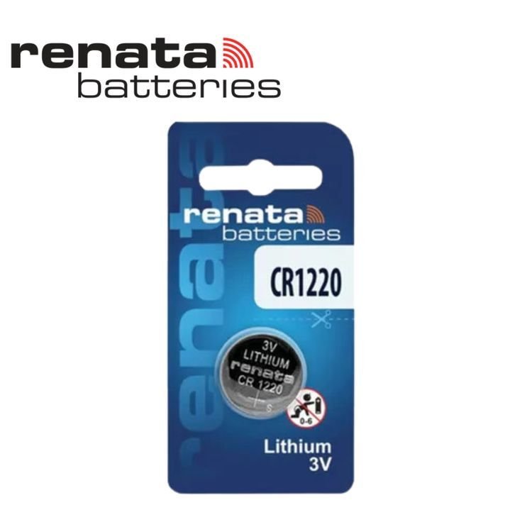 Renata Cr1220 Pile Bouton Au Lithium 3 Volts