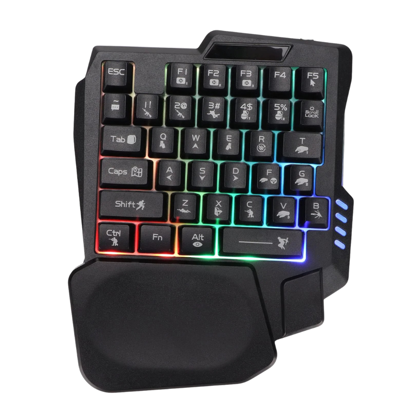 Mini clavier de jeu a une main NUOS