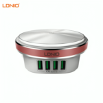 Lampe de Chevet LED LDNIO A4406 avec 4 Ports USB