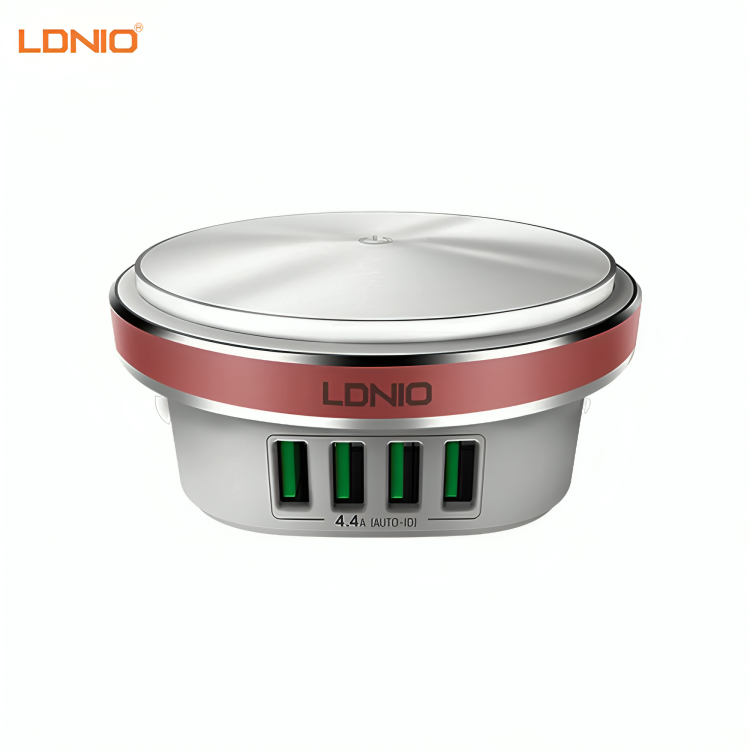 Lampe de Chevet LED LDNIO A4406 avec 4 Ports USB