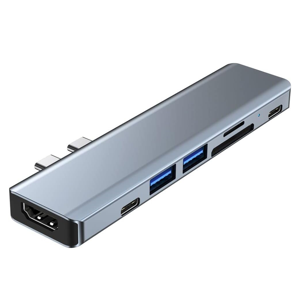 Adaptateur Hub 7-en-2 USB-C – HDMI 4K