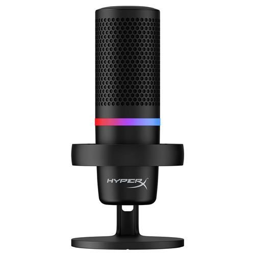 HyperX Microphone USB DuoCast RGB - Noir (196188046449)