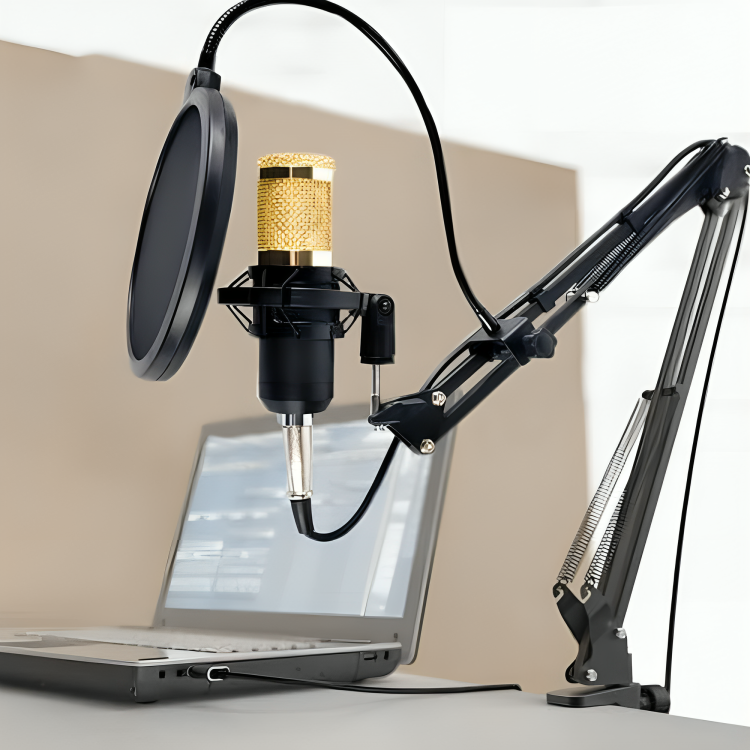Microphone à Condensateur Professionnel « Legendary Vocal »
