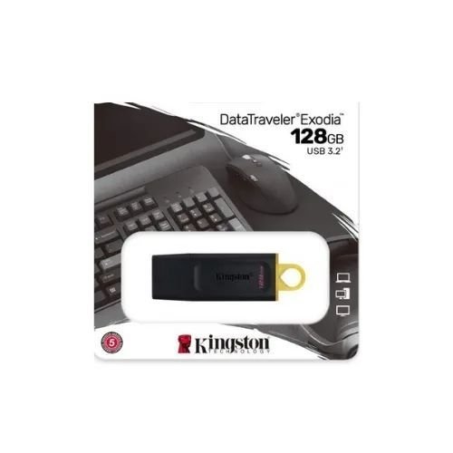Kingston Cle Usb Datatraveler Exodia 128gb Usb 3.2