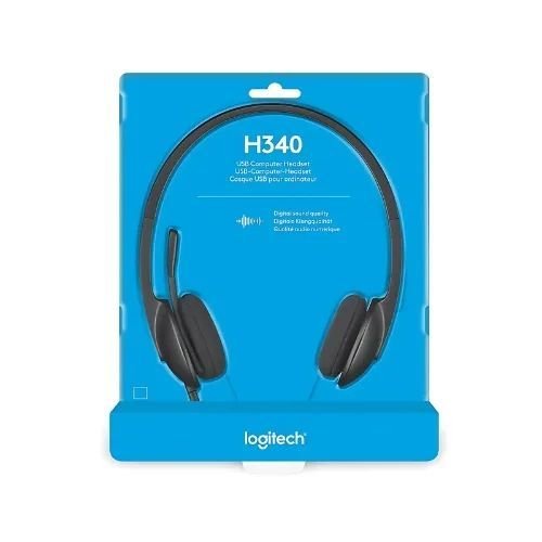 Logitech Casque H340 Stereo Usb Avec Audio Numérique, Avec Fil