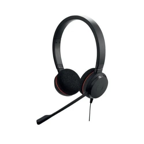 Jabra Evolve 20 Ms Stereo Casque Avec Fil Arceau Bureau/centre D'Appels Usb Type-A Noir