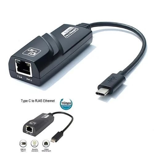 ADAPTEUR TYPE-C 3.0 TO RJ45 LAN 1000MBPS