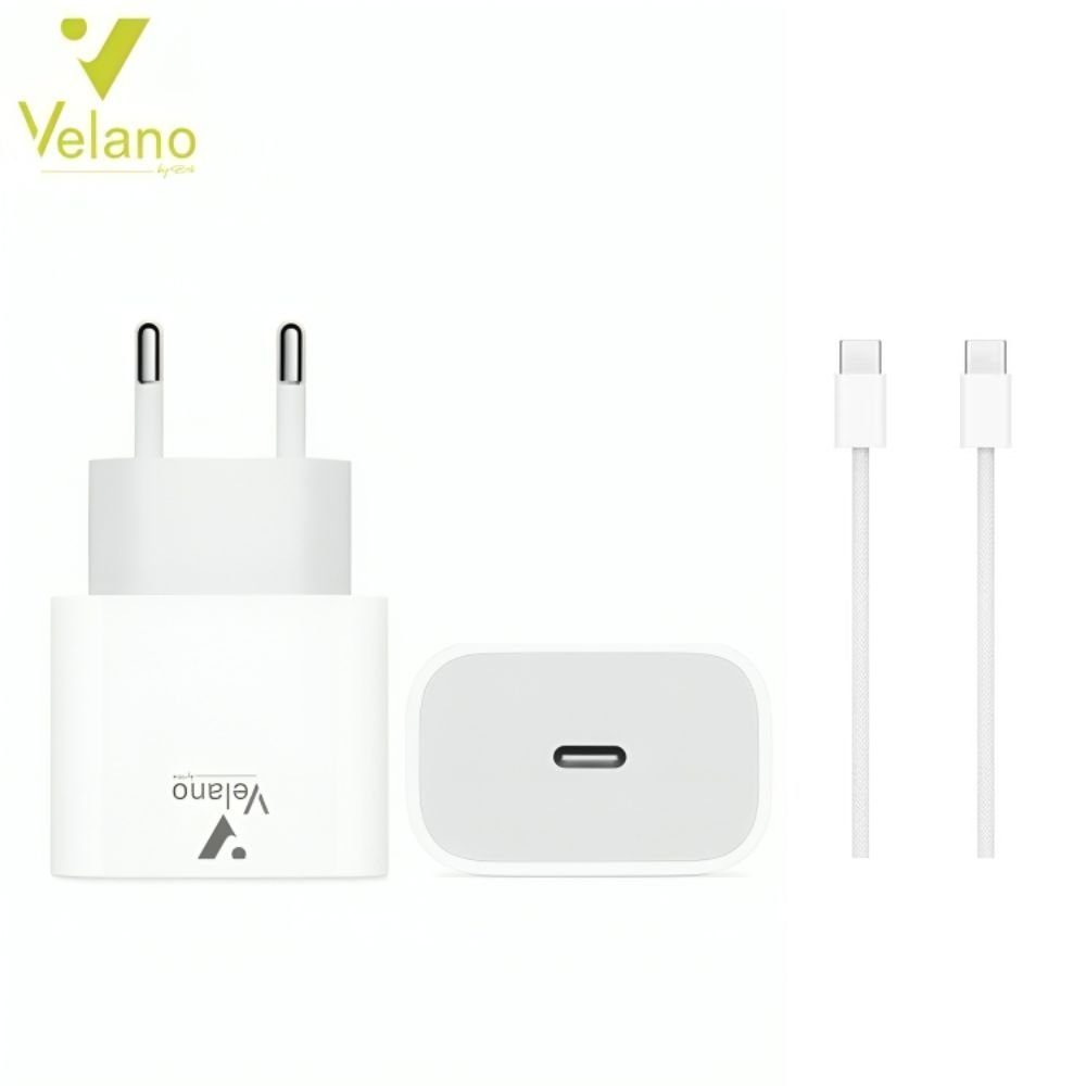 Chargeur Velano 20W USB-C vers USB-C