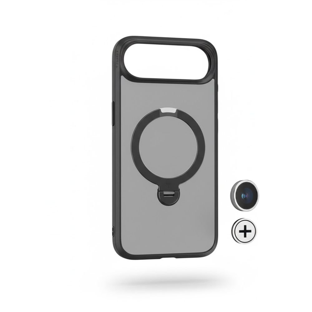 Coque iPhone 17 Air avec support annulaire rotatif à 360 degrés