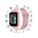 Smartwatch pour Android et iOS, bracelet de sport, moniteur de fréquence cardiaque, étanche