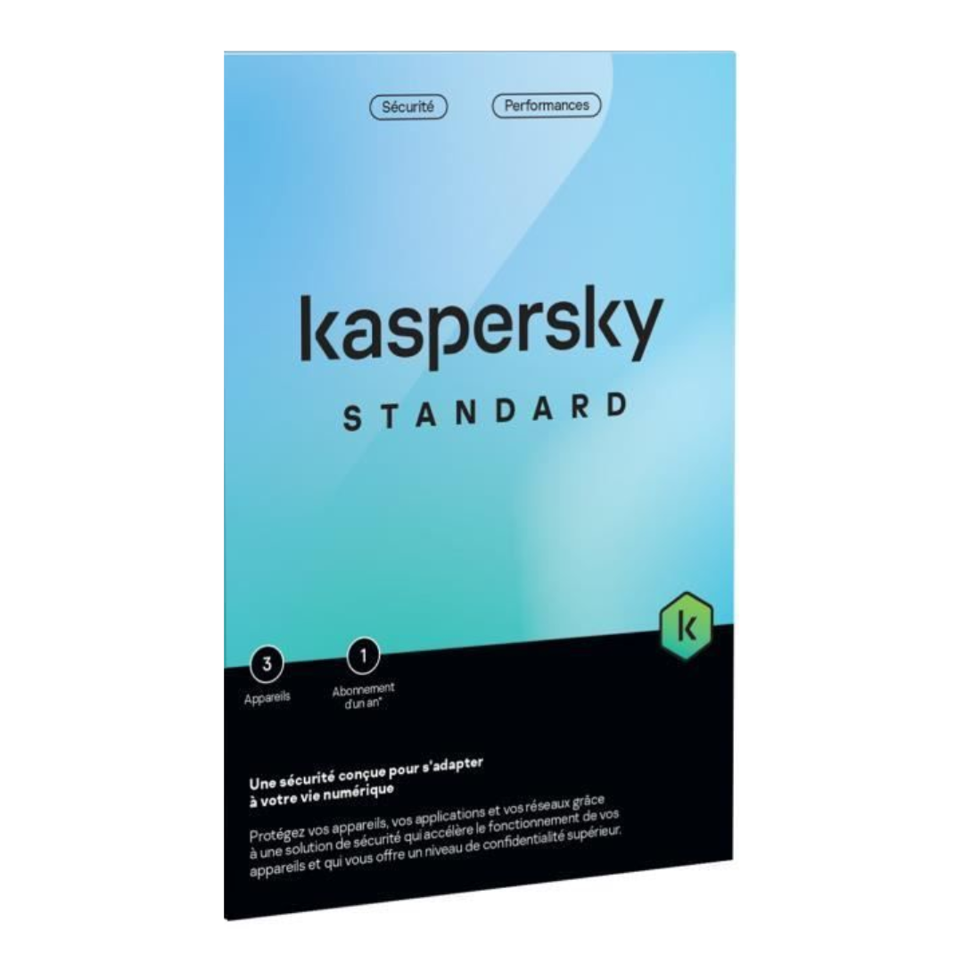 Kaspersky Standard 3 Postes/1 An