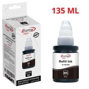 69e511046d78238c76d51a10.jpg Boston Bouteille d’Encre GI-490 Noir – 135 ml – Compatible Canon PIXMA G Series pour les imprimantes à réservoirs Canon PIXMA G1400/G1410/G1411/G2410/G2400/G2411/G3400/G3410/G3411/G4400/G4411