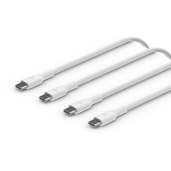 BoostCharge PVC C-C 2.0 1M, WHT 2P
