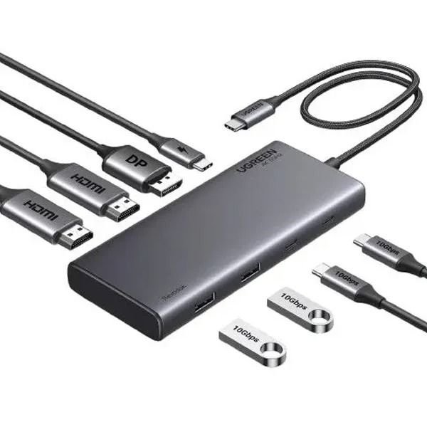 Hub USB-C Ugreen Revodok 8 en 1 (35625)