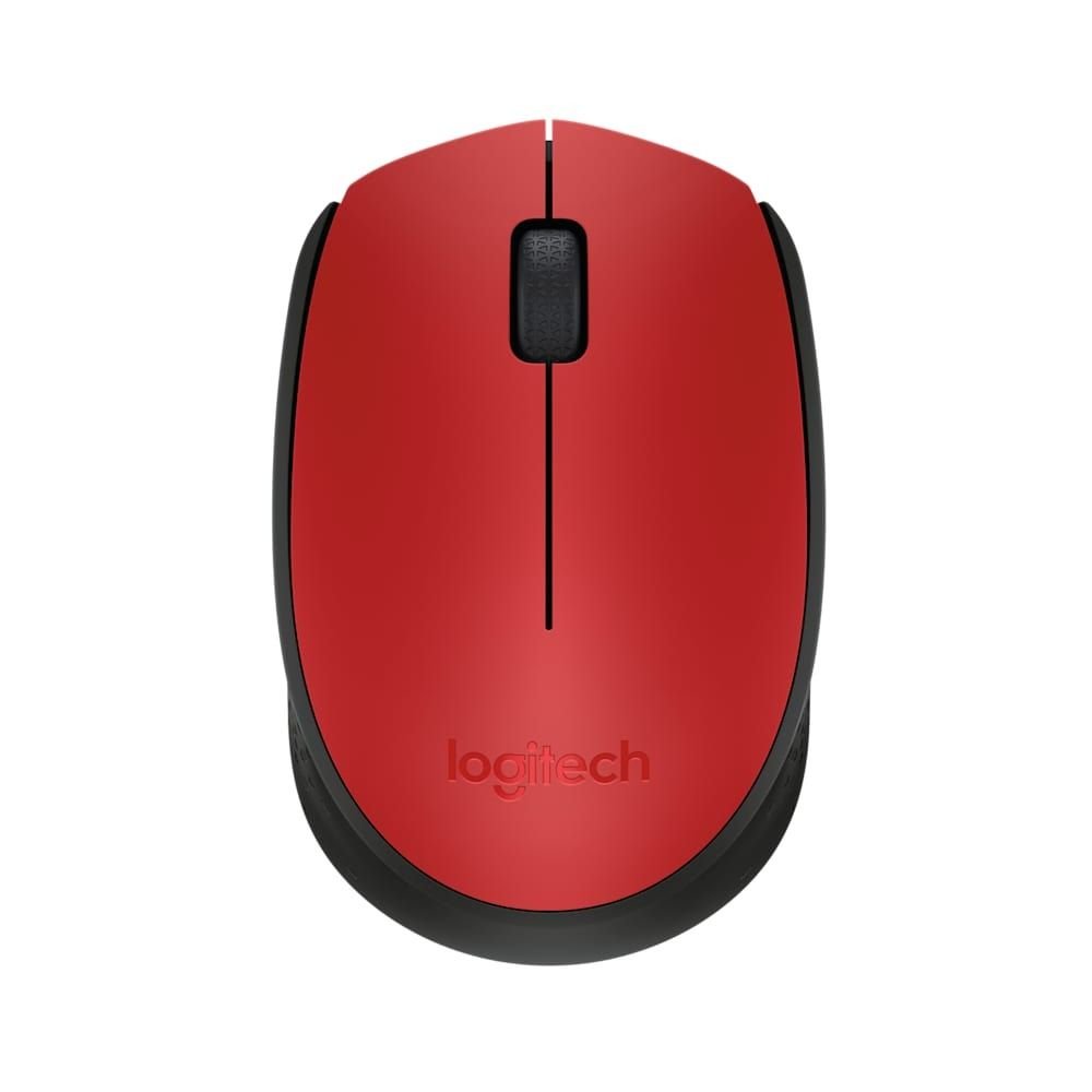 LOGITECH SOURIS M171 WIRELESS - RED-K