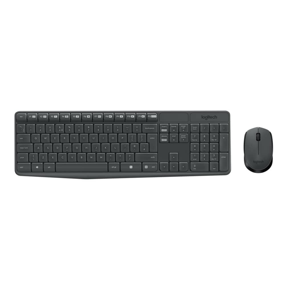 ENSEMBLE CLAVIER & SOURIS LOGITECH MK235