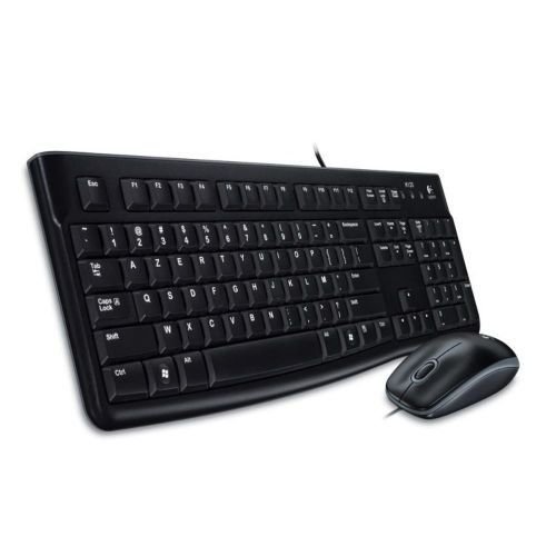 Ensemble de clavier et souris Filaire Logitech MK120