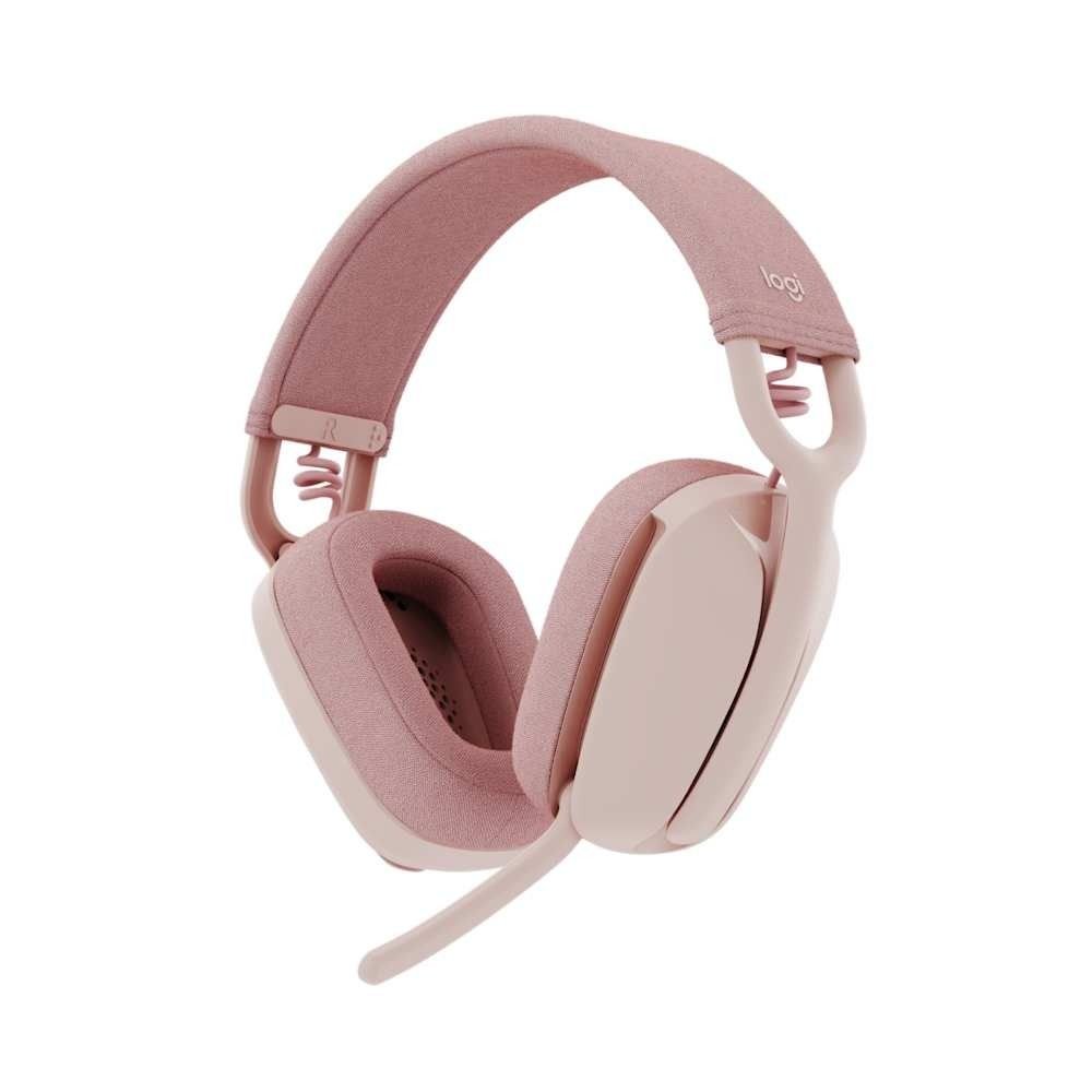 LOGITECH CASQUE Zone Vibe 100 Headphones - ROSE