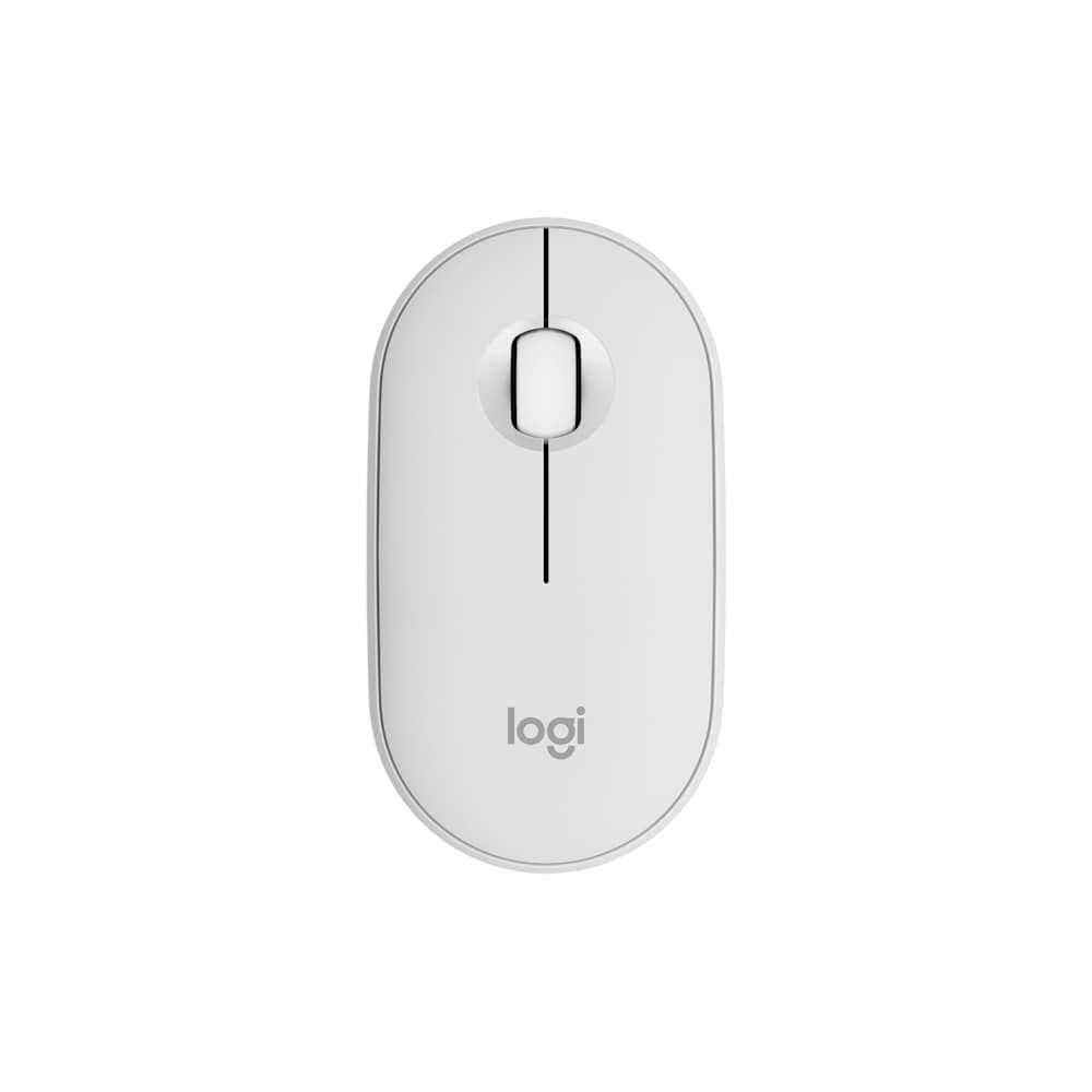 SOURIS LOGITECH Pebble Mouse 2 M350s - TONAL WHITE - BT - N/A - EMEA28i-935