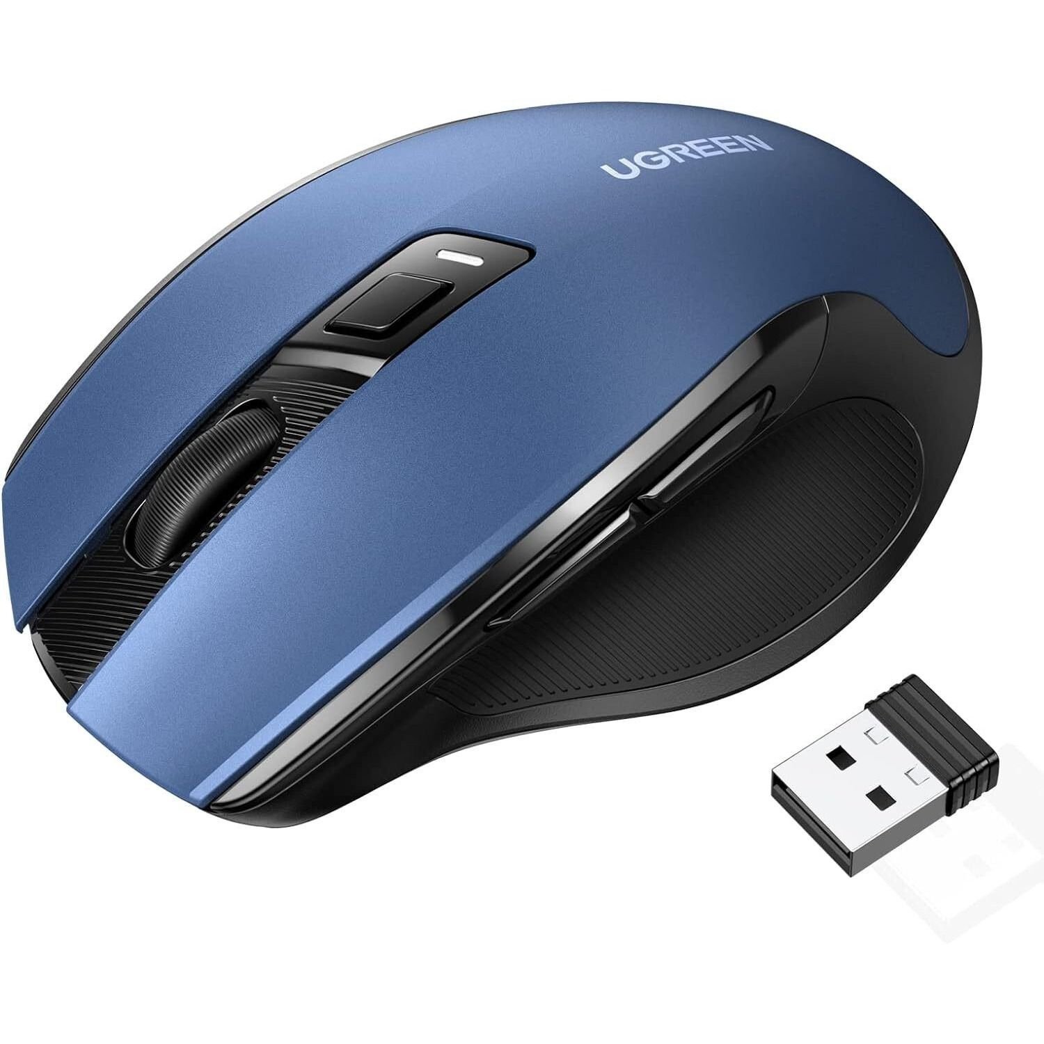 Souris sans fil Ugreen Design Ergonomique 2.4 - Blue