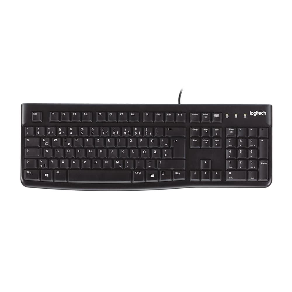 LOGITECH CLAVIER QWERTY K120 Corded BK-US INTL USB