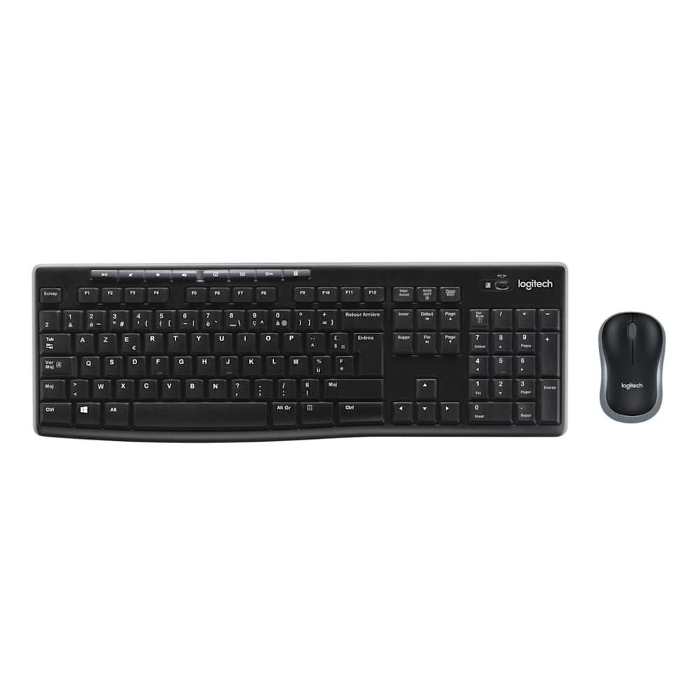 ENSEMBLE PACK CLAVIER ET SOURIS LOGITECH SF MK270