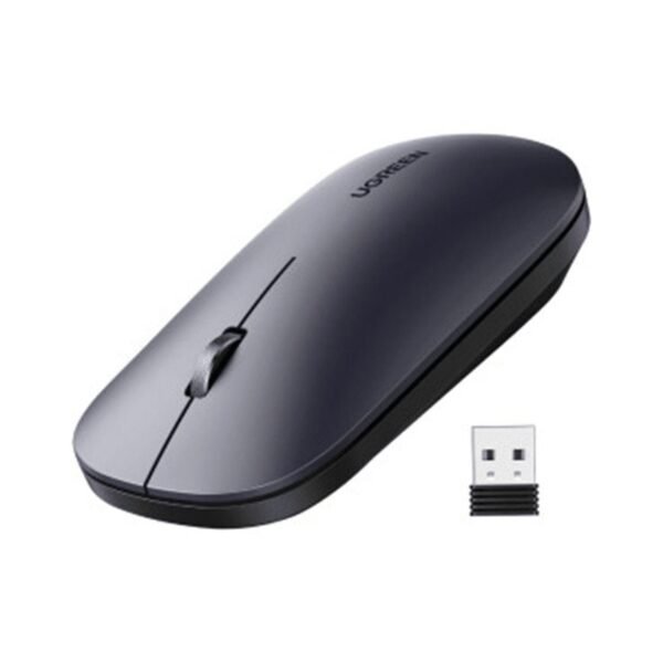 6ab294f69599a0f7d9c8b6fc.jpg Ugreen Souris sans fil 2 4Ghz 10M GRIS Noir