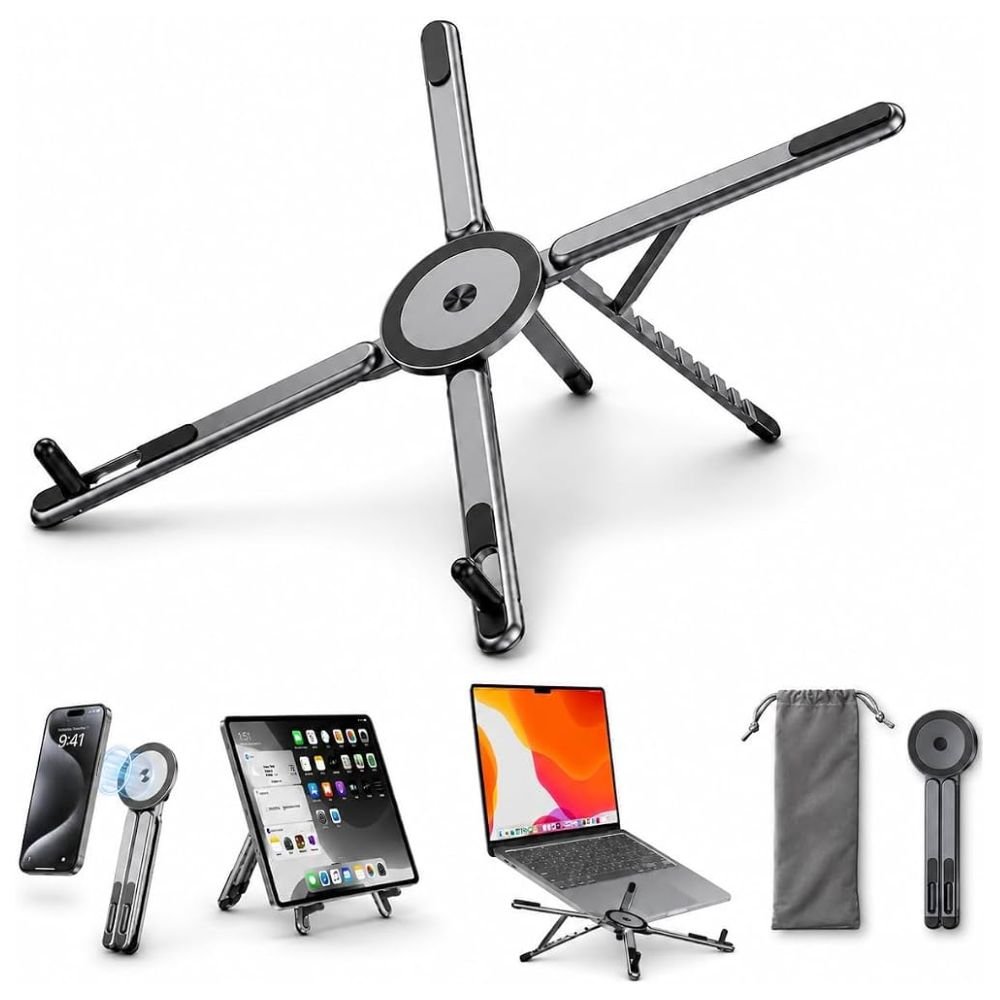 Travel Portable Stand – Support Pliable & Compact pour Smartphone et Tablette