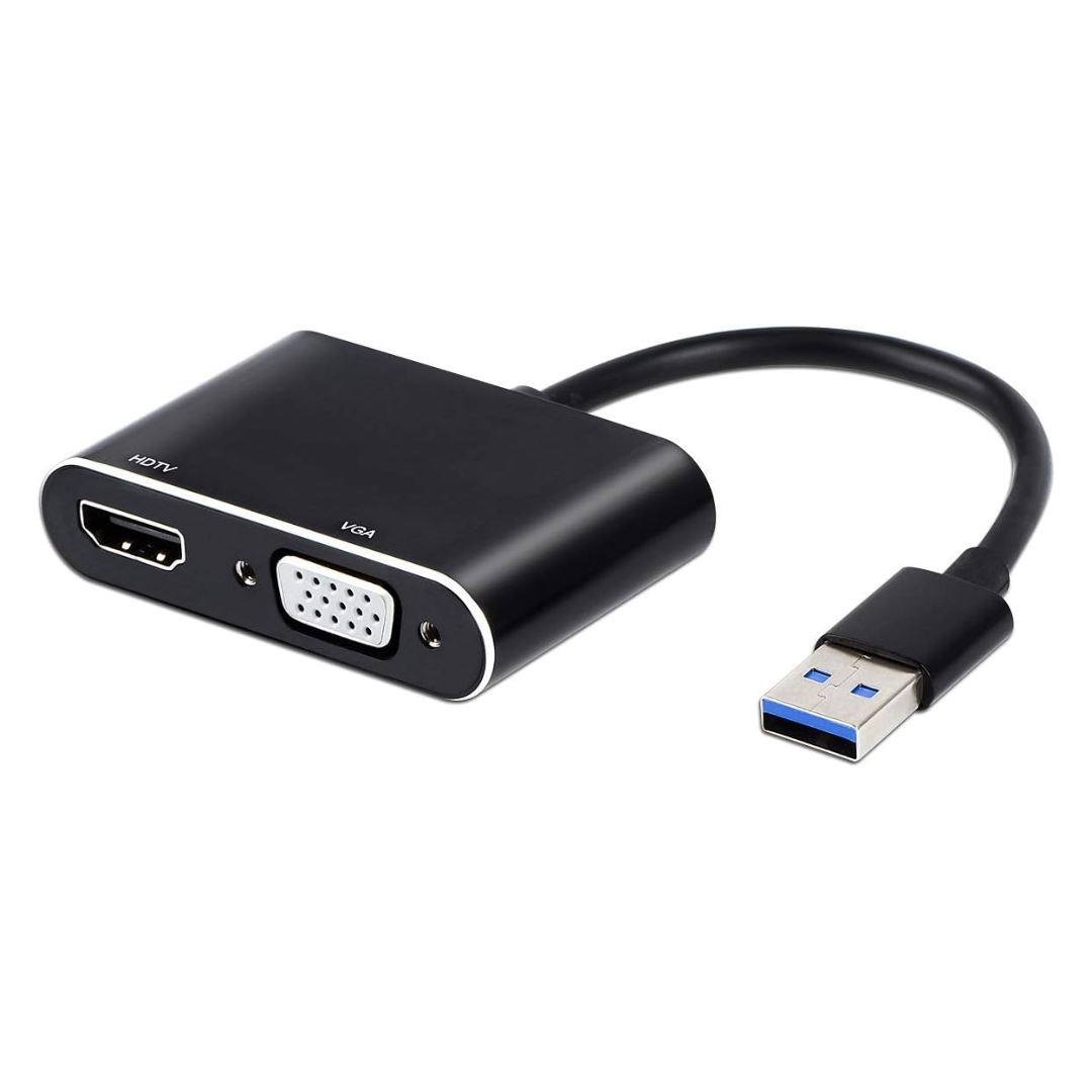 Adaptateur USB vers HDTV et VGA