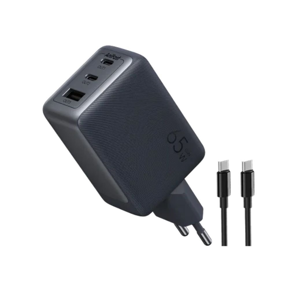 Oraimo HyperGaN 65W Chargeur Mural Rapide
