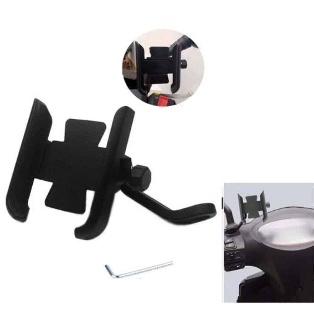 Support 360° pour Enceinte – Fixation Moto & Vélo sur Rétroviseur