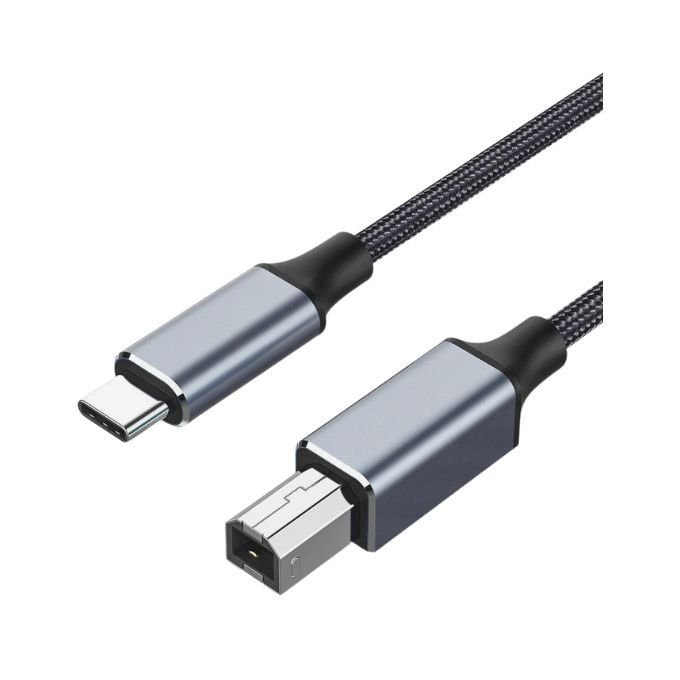 Câble d'imprimante USB-C vers USB-B, 1,5 m