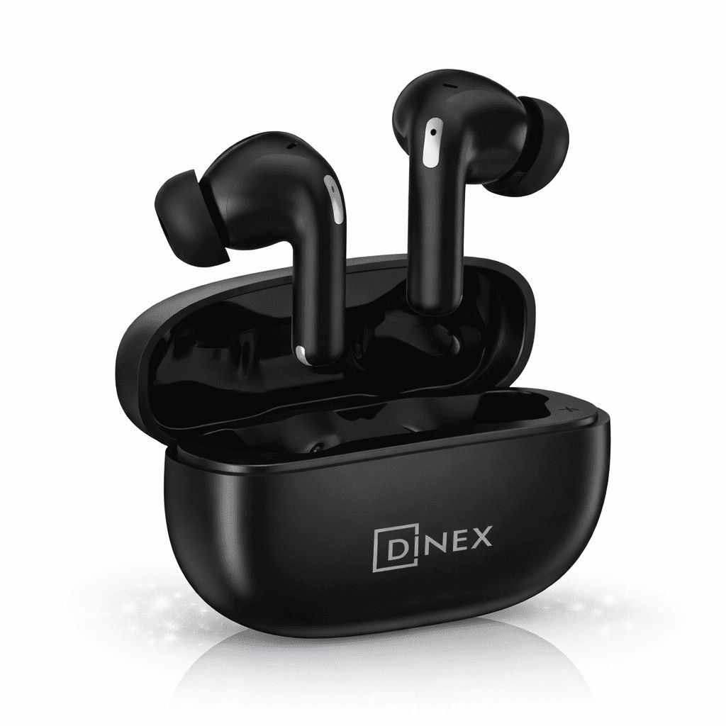 Écouteurs Sans Fil Bluetooth DINEX D-12 – Réduction de Bruit Active ANC & Autonomie Longue Durée