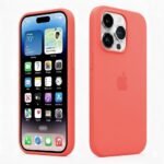 Coque Silicone iPhone 14 Pro – Rouge Candy