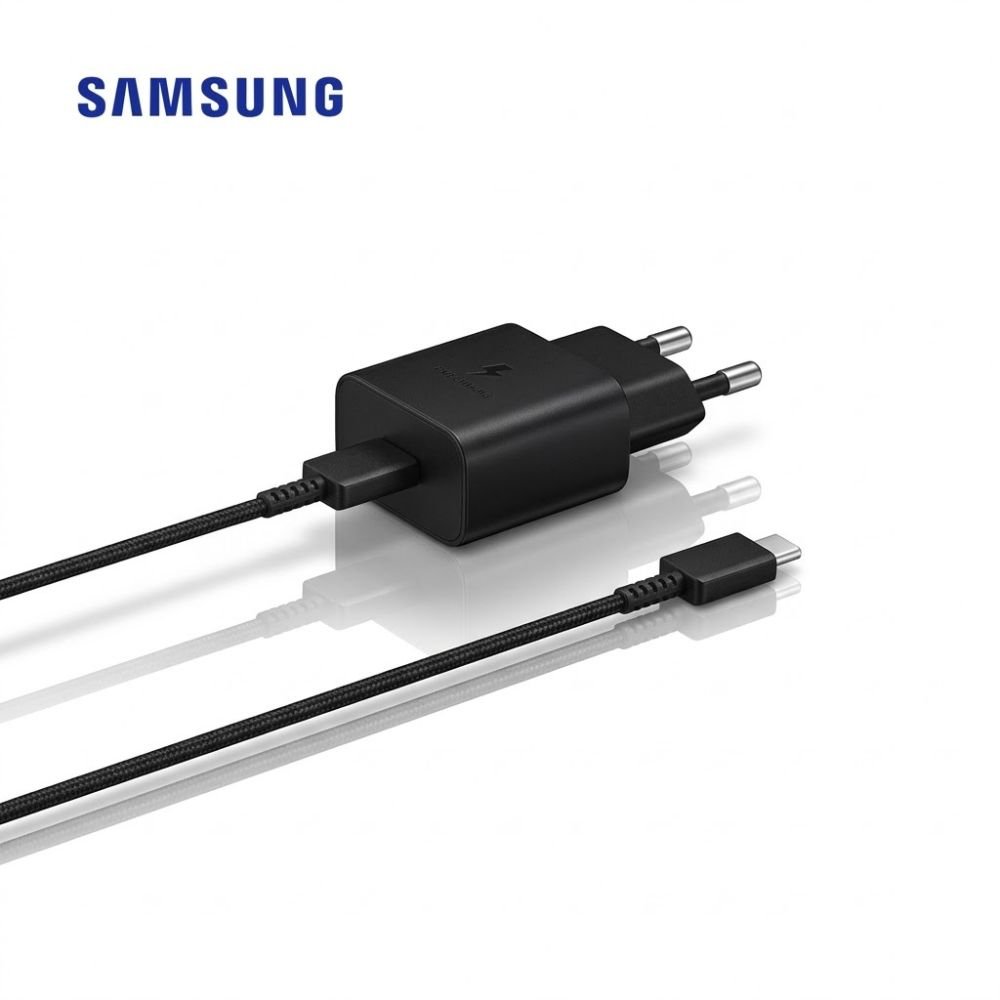 Chargeur Samsung USB-C à USB-C 25W – Recharge Rapide et Sécurisée