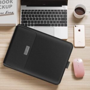 Housse 15 pouces NOIR multifonctionnel pour ordinateur portable