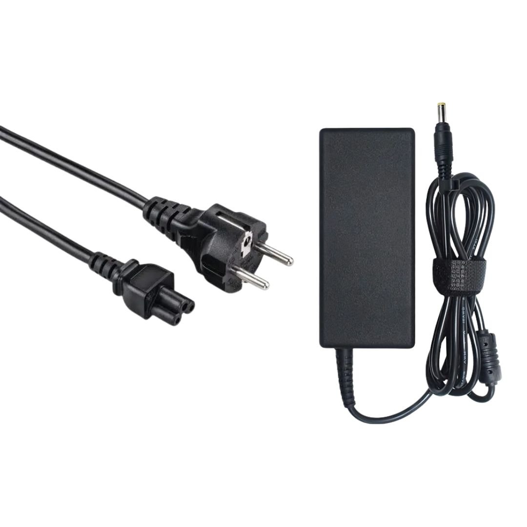 Chargeur HP 18,5 3,5 Tète Jaune Avec Cable D'alimentation