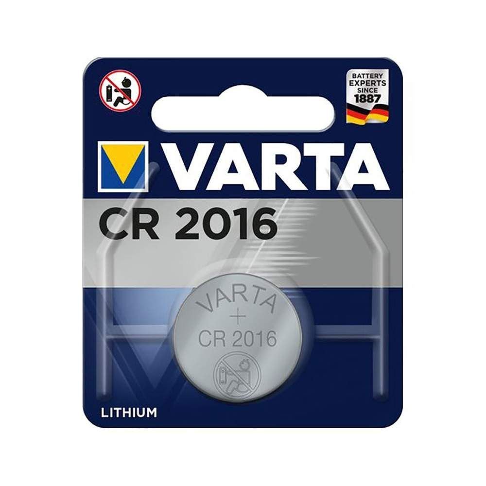 CR2016 - VARTA Lithium 3V Batterie - 1 Pile