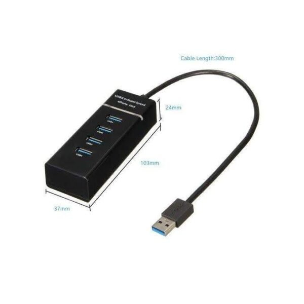 KB-2603B8B3747A.jpg Hub USB Hub Adaptateur Conception à 4 Ports USB 3.0 à Haute Vitesse