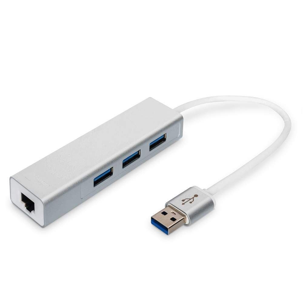 Adaptateur - USB 3.0 to 3-Port USB-C and USB 3.0 Aluminum Portable Data