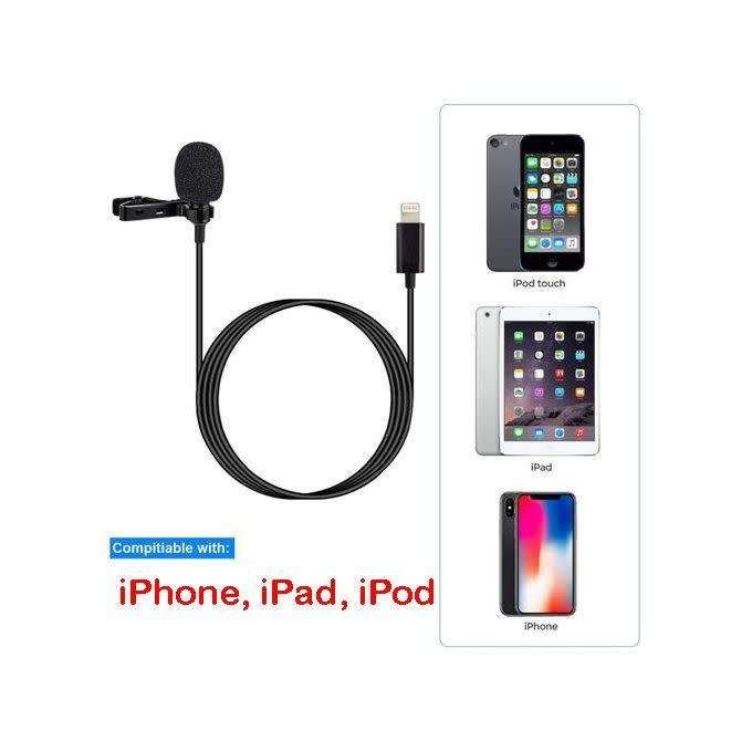 Microphone Micro-Cravate Pour iPhone